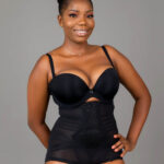 Rago Shaper Brief With Zippers, Black