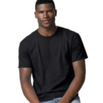 Hanes Men's ComfortSoft Dyed Crewneck Undershirt 4 Pack