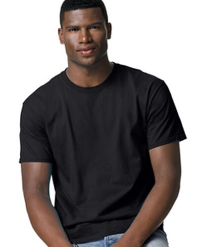 Hanes Men's ComfortSoft Dyed Crewneck Undershirt 4 Pack