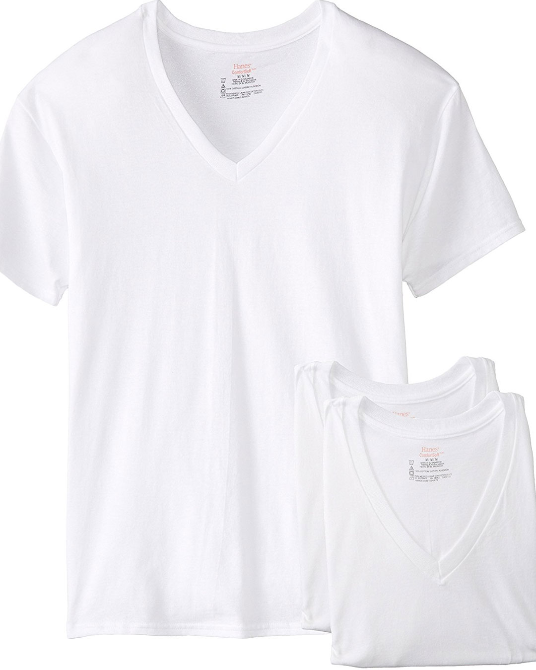 Hanes FreshIQ ComfortSoft V-Neck 