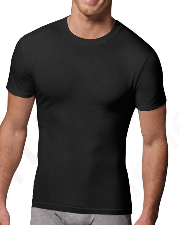 Hanes Classics Power Slim Crewneck Undershirt 2-Pack