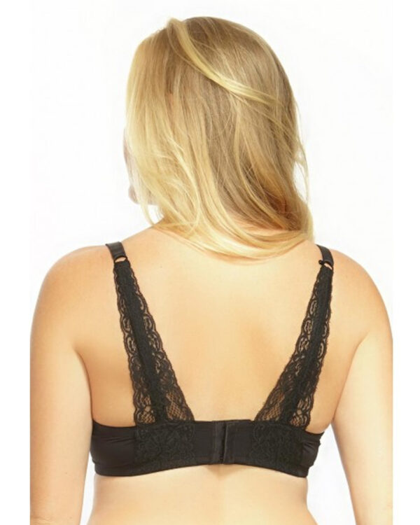 Heather Lace Back Moulded Cup Nursing T-Shirt Bra