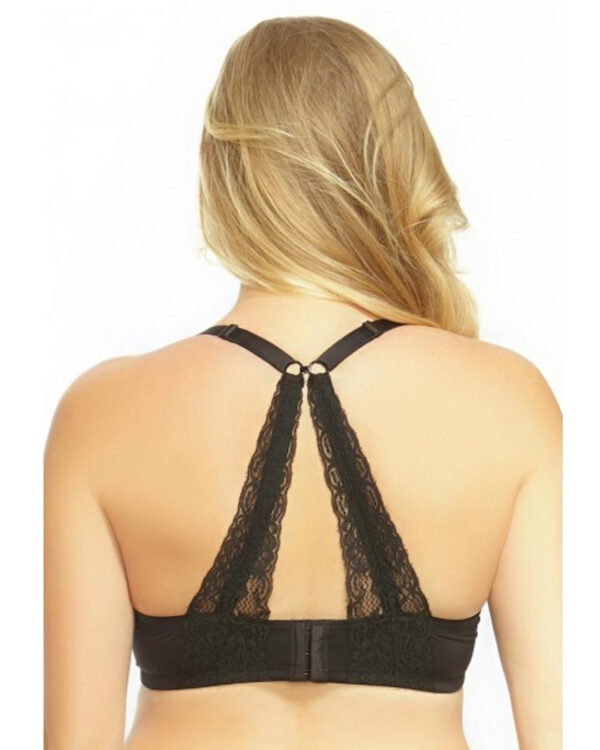 Heather Lace Back Moulded Cup Nursing T-Shirt Bra