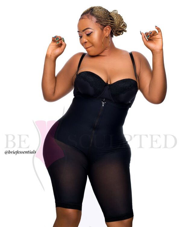 Medium Compression Strapless Powernet Bodysuit Colombia Faja, Size 3XL
