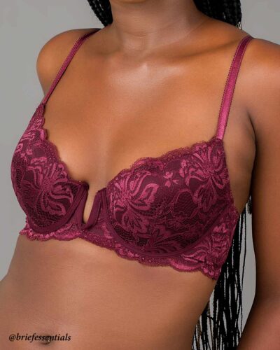 The Hollyanne Padded Lace Bra