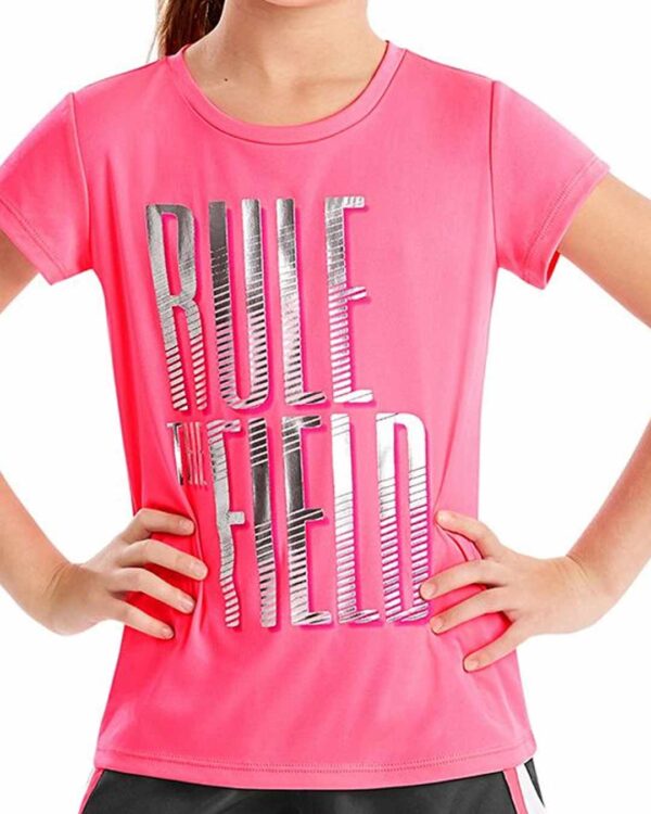 Hanes Sport™ Girls' Speed Dash Performance Tee