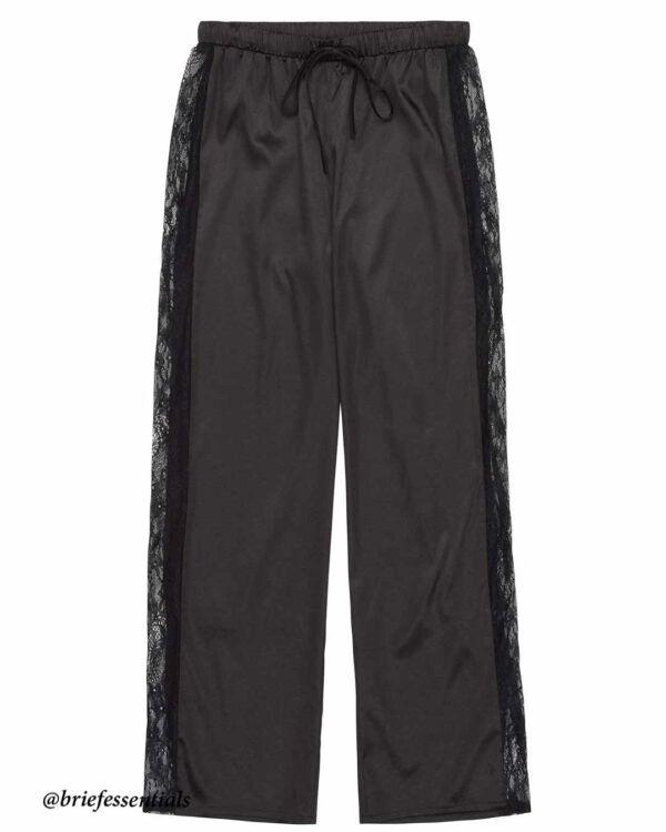 India Satin tie front Luxury PJ set