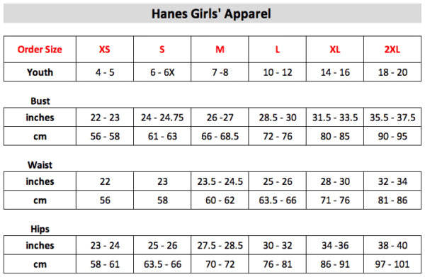 Hanes Girls' X-Temp® V-Notch Tee