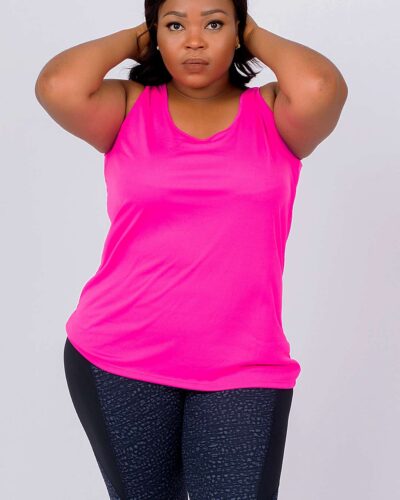 JMS Active Pink Racerback Jersey Tank