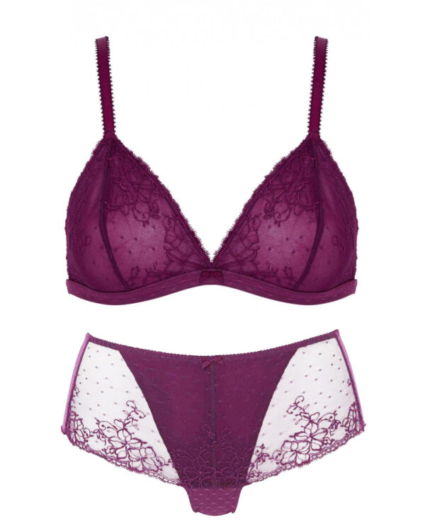 Molly WireFree Triangle Bralette Set