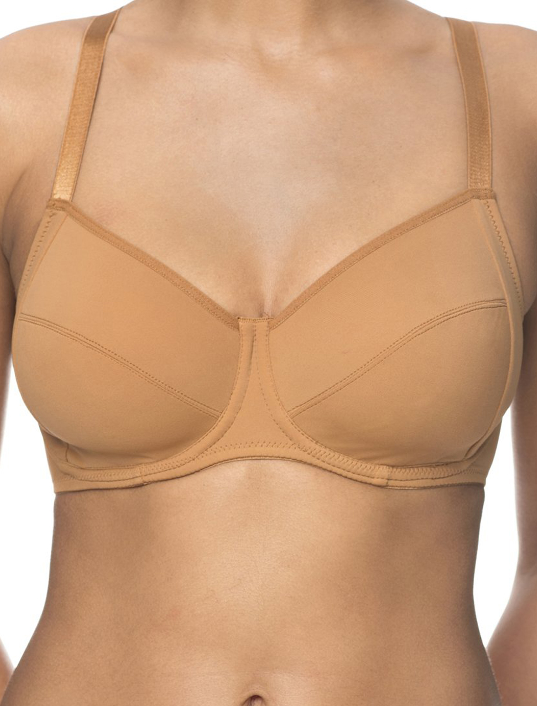 Nubian Skin Naked Fuller-Bust Bra (Cafe au Lait)