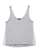 Joe's Jeans Mesh Sides Tank, Grey