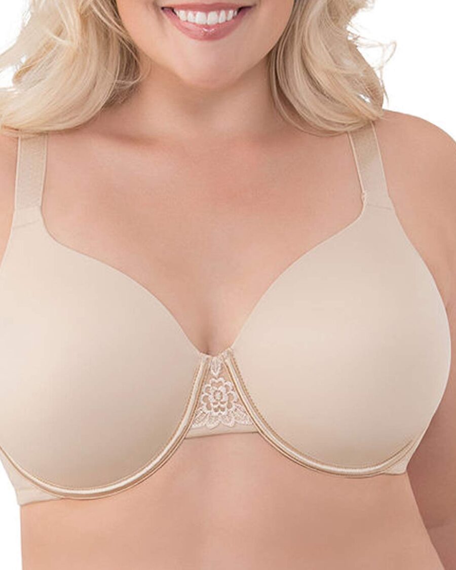 Vanity Fair 76380 Beauty Back Full Figure Underwire Bra Brief Essentials 