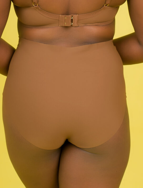 Nubian Skin High-Waist Brief - Cinnamon