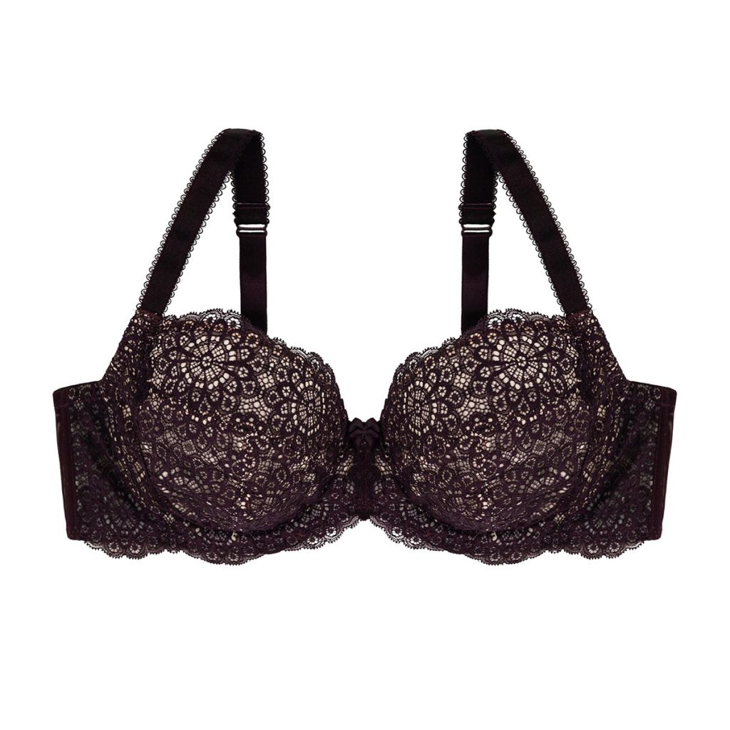 DORINA Abigail Full Cup-Non Padded Bra, Dark Red