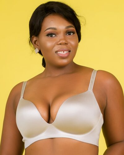 DORINA Jane Arielle 3/4 Cup Push Up Bra, Grey