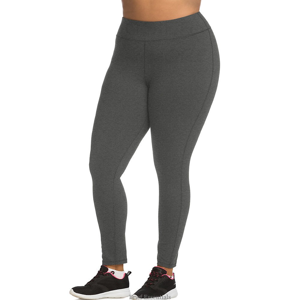 JMS Active Full Length Run Tight, Grey 