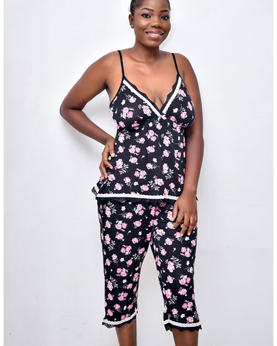 Double Lace Capri Set Double Lace Capri Set