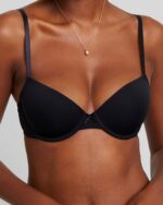 DORINA Ida 2 Pack 3/4 Cup-Light Padded Bra, Dark Red/ Black