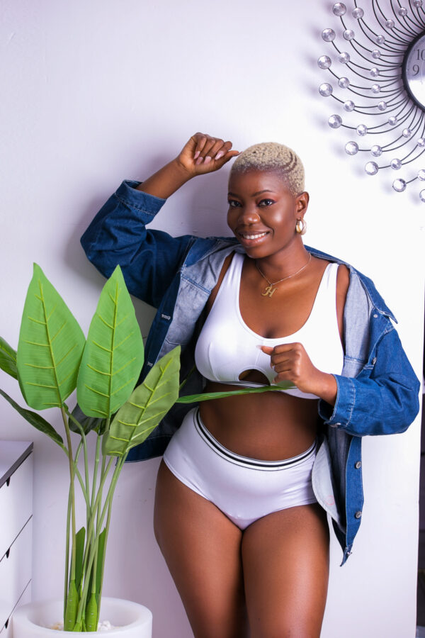 Cotton Comfort  Bralette & High Waist Hipster