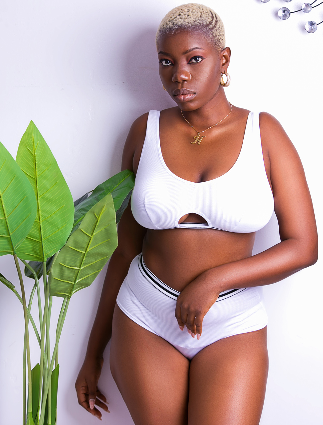 Braza Cups 'N Lace Bralette And Boyshort Set
