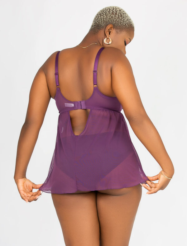 Parfait Lulu Babydoll & G-String, Grape