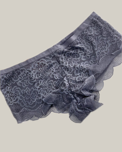 Darling Days Lace Boyshort, Grey