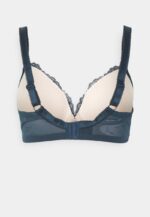 DORINA Abigail Pack of 2 Padded Plunge Bras, Nude/Ink