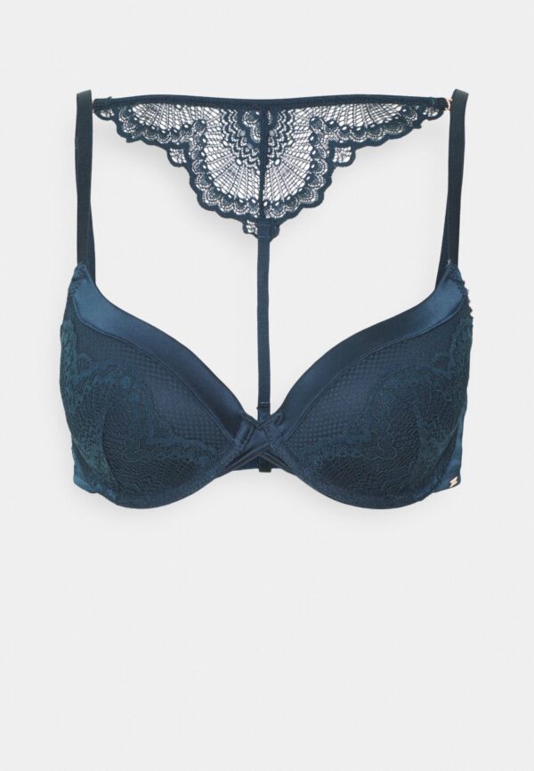 DORINA Jenner Lace T-Back Demi Bra, Ink