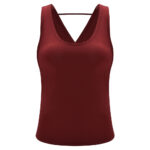 BE Active Transform Slit Back Tank, Red