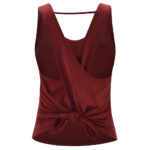 BE Active Transform Slit Back Tank, Red