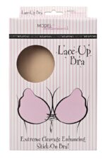 Secret  Weapons Lace Up Push Up Bra