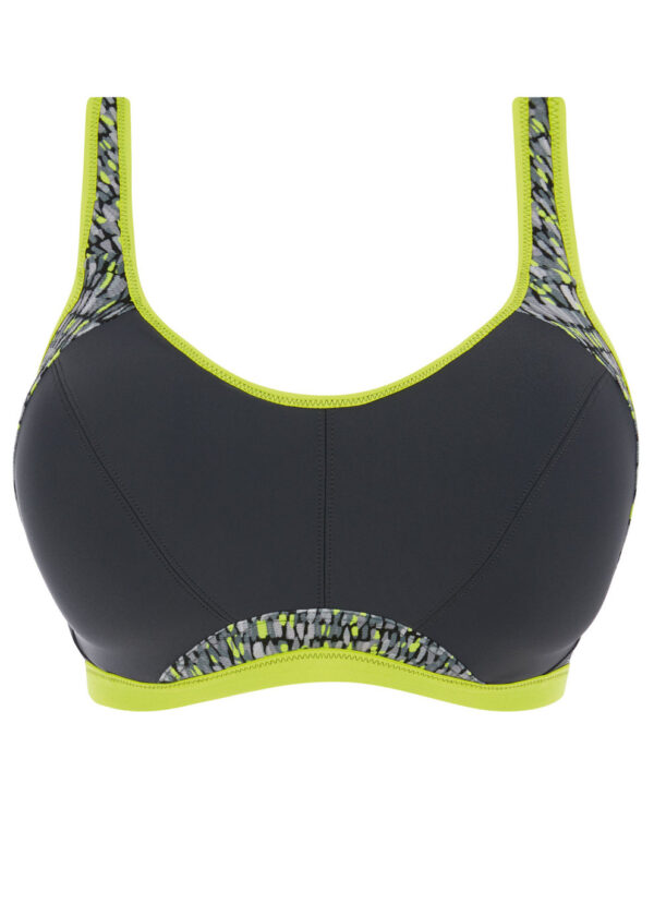 Freya Epic Moulded Sports Bra, Lime Twist