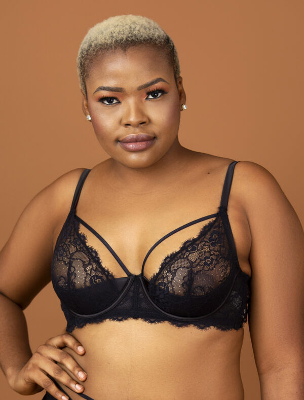 DORINA Diaz Unlined Harness Bra, Black