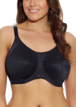 Elomi Energise Underwire Sports Bra, Black