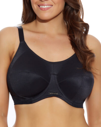 Elomi Energise Underwire Sports Bra, Black
