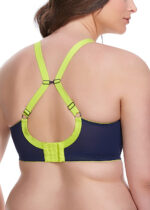 Elomi Energise Underwire Sports Bra, Navy