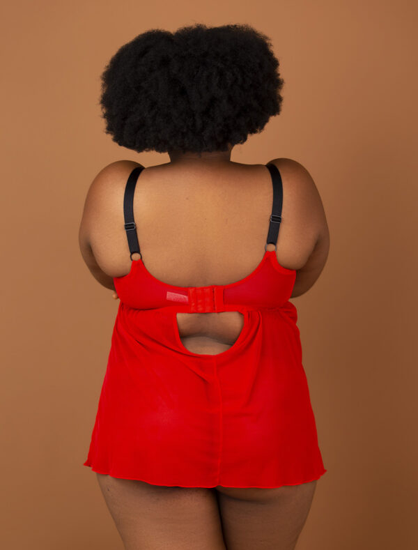 Parfait Lulu Babydoll & G-String, Scarlet