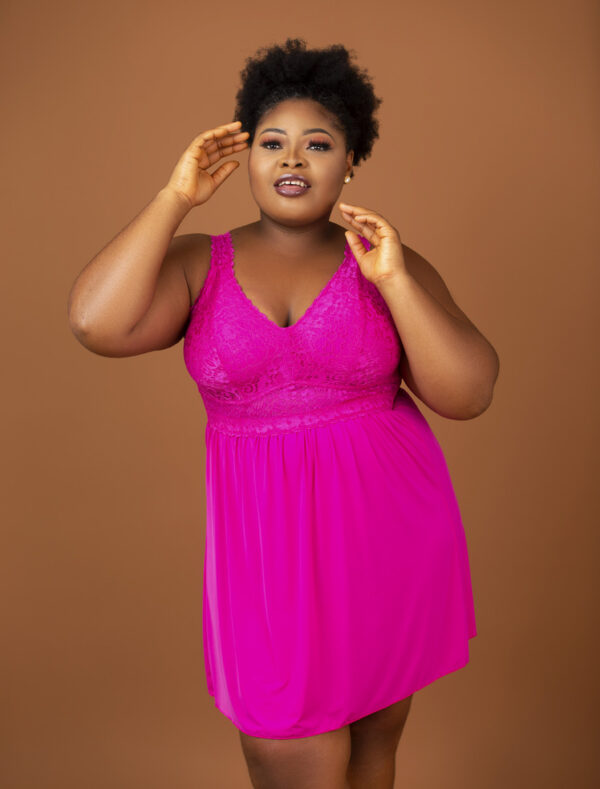 Parfait Adriana  Babydoll, Raspberry