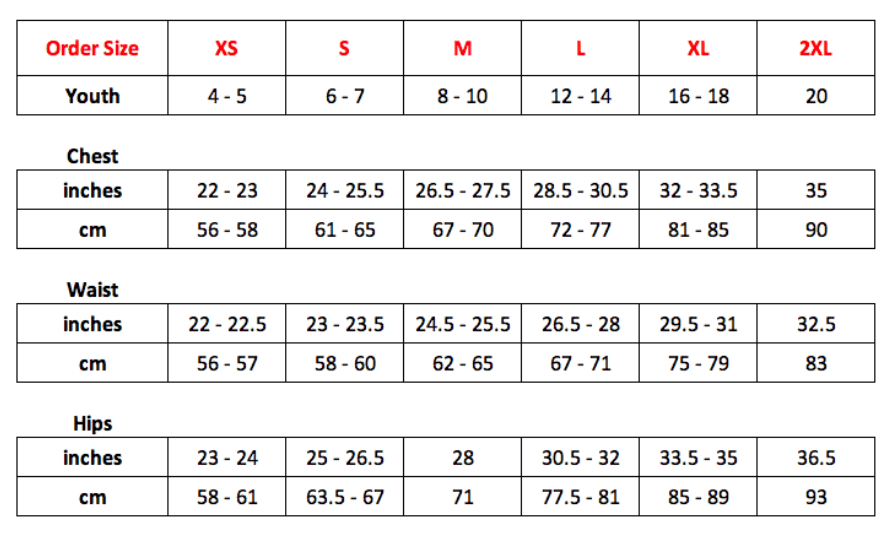 What Size Is 14 16 Youth In Juniors At Monica Villareal Blog