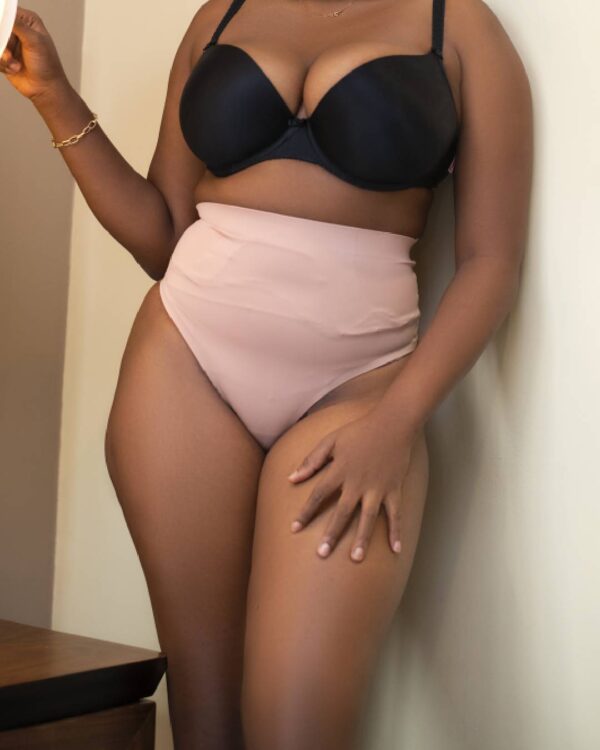 Bare Shape High Waist Shaper Thong, Roebuck