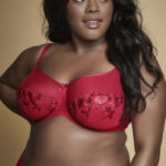 Sculptresse by Panache Logan Full Cup Underwire Bra, Rouge