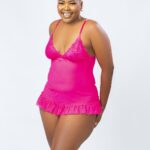 Red Carpet Ready Chemise and G-String