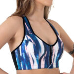 DORINA Powell Front Zip Sports Bra