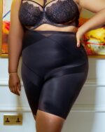 Miraclesuit Tummy Tuck Hi Waist Thigh Slimmer, Black - Image 4
