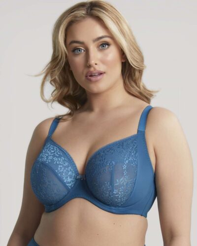 Sculptress by Panache Roxie Plunge Bra, Atlantic Blue