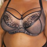 Gorsenia Paradise Non-Padded Harness Bra, Black