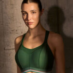 Panache Non Wired Racerback Sports Bra, Forest Green