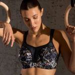 Panache High Impact Wired Sports Bra, Ink Splat