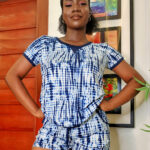 Essentials Comfy Cozy Short Pajama Set, Tie Dye T194
